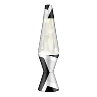 LAVA LAMP WHITE POLYGONAL