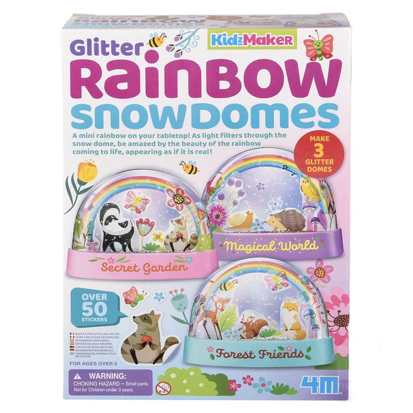 SNOWDOME GLITTER RAINBOW