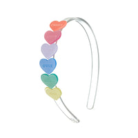 DIADEMA CANDY HEARTS PASTEL PEARLIZED