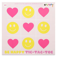 HAPPY LUCITE TIC TAC TOE GATO