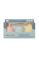 SET BATH TOY DE SILICÓN (Mod. Pastel)